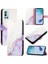 Oneplus 8t Pu Deri Mermer Desen Cüzdan Kickstand Için Kılıf (Yurt Dışından) 5