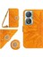 Uzun Kordon Kickstand ile Onur X7B Deri Cüzdan Ayçiçeği Için Kılıf (Yurt Dışından) 1