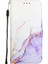 Tecno Camon 30 Premier 5g Pu Deri Mermer Desen Kickstand Için Kılıf (Yurt Dışından) 1