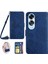 Oppo A60 4g Deri Cüzdan Için Flip Case Yumuşak Pu Deri Kelebekler ve &amp; (Yurt Dışından) 1