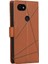 Google Piksel 3A Için Flip Case Kickstand Şok Emici Darbeye Üç (Yurt Dışından) 5