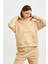 Kadın 3 Iplik Şardonlu Oversize Uzun Kollu Sweatshirt 3