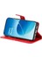 Kart Yuvası Standı ile Oppo Oppo 6 4g Için Flip Case Pu Deri Flip Manyetik (Yurt Dışından) 3