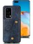 Huawei P40 Pro Artı Buit Için Cüzdan Kılıf Demir Kart Tutucu Cüzdan Durumda (Yurt Dışından) 3