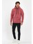 Erkek 3 Iplik Kapşonlu Oversize Sweatshirt 4