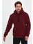 Erkek 3 Iplik Kapşonlu Oversize Sweatshirt 1