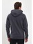 Erkek 3 Iplik Kapşonlu Oversize Sweatshirt 2