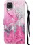 Samsung Galaxy A12 Kart Yuvaları Tutucu Mermer Desen Manyetik Için Flip Case (Yurt Dışından) 5
