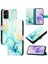 Tecno Pop 6c Mermer Desen Kickstand Cüzdan Pu Deri Için Kılıf (Yurt Dışından) 5