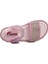 24-408-P Pembe Simli Çocuk Sandalet 4
