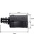 10 Adet 4pin Tip C Soketli Konnektör USB C Dişi Smt Tipi Pc Kartı Muhafazası ile Od 3.0mm Kablo (Yurt Dışından) 2