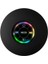 Mini Bluetooth Hoparlör Su Geçirmez Banyo Ses Kablosuz Duş Hoparlörleri Rgb Işık Bluetooth Vantuz Hoparlör, Siyah (Yurt Dışından) 1