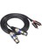 Ateş Sınıfı Ses Kablosu 2 Rca Dişi Çift 2 Xlr 3-Pin Interkom Amplifikatör Hibrit Fiş Av Kablosu Çift Xlr - Çift Rca Hattı (Yurt Dışından) 2