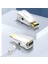 -Vga Adaptörü ile Uyumlu Hd 1080P Ses Dönüştürücü 3,5 mm Jack Ses Dönüştürücü Siyah+Beyaz ile Ses Iletimi (Yurt Dışından) 3
