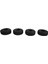 4 Adet 115MM 1.9 Kauçuk Lastikler Tekerlek Lastikleri 1/10 Rc Paletli Araba Eksenel SCX10 90046 AXI03007 Trx4 D90 CC01 (Yurt Dışından) 1