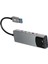 6-In-1 Bilgisayar Ses Kartı 5.1 USB Harici Ses Kartı Çok Fonksiyonlu Ses Dönüştürücü Dizüstü Bilgisayar Için Alüminyum Ses Kartı (Yurt Dışından) 2