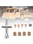 4pcs Pirinç Genişletilmiş 7mm Altı Tekerlek Göbekleri Birleştirici 4mm Eksenel SCX24 90081 1/24 Rc Paletli Araba Yükseltmeleri Parçaları (Yurt Dışından) 10