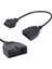 Araç Teşhis Aracı Obd2 Konnektör Adaptörü Için 12 Pin To Obd2 16 Pin Kablo Otomatik Tarayıcı Adaptörü (Yurt Dışından) 3