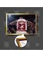 Michael Jordan Art Chicago Bulls Basketbol Nba Beyaz Forma Yirmi Üç Numara Çerçeveli Yatay Kanvas Tablo 1