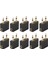 10 Adet 3.5mm Fiş Adaptörü Jakı Ses Kulaklık Dönüştürücü Adaptör Kulaklık Konektörü Havayolu Uçak Seyahat Için Kulaklık (Yurt Dışından) 1