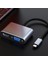 USB C - VGA Çoklu Bağlantı Noktası Adaptörü 4K Tip C Usb-C Hub Video Projektörleri Dönüştürücüler Pro Için Bağlantı Noktası Adaptörü (Yurt Dışından) 4