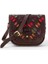 Kasis Kahve Deri/renkli Kadın Çapraz Askılı Çanta 146 Kasis 1