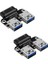 2 Adet USB 3.0 Anakart Adaptörü USB 3.0 19 20 Pin Dişi Çift USB 3.0 Dişi Dahili Başlık Adaptörü Dönüştürücü (Yurt Dışından) 1