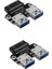 2 Adet USB 3.0 Anakart Adaptörü USB 3.0 19 20 Pin Dişi Çift USB 3.0 Dişi Dahili Başlık Adaptörü Dönüştürücü (Yurt Dışından) 2