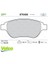 VAL-670465 Ön Balata P207 02/06 P307 08/00 Doblo 01 Par... 1