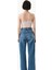 Wide Leg Jean Pantolon - Indigo 3