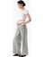 Beli Garni Detaylı Baggy Jean Pantolon - Gri 2
