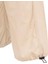 Beli Lastikli ve Büzgü Detaylı Kargo Pantolon - Bej 3