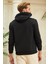 Erkek 3 Iplik Şardonlu Bol Kesim Sweatshirt 3