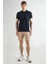 Erkek Lacivert Regular Fit Renk Bloklu Polo 2