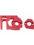 Arrma 1/8 6s Kraton Outcast Talıon 1/7 Mojave Infraction Sınırsız Yükseltme Parçaları Için Sürgülü Motor Montajı Kırmızı (Yurt Dışından) 1