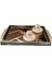 Lüx Çay Sunum Tepsisi E190 Bronz Ayna 8696474231683 1