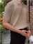 Vizon Erkek Fitilli Polo Yaka Triko T-Shirt 3