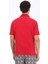 Kırmızı Desenli Regular Fit Dokuma Casual %100 Pamuk Gömlek 5