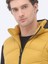 Sarı Regular Fit Kapüşonlu Casual Dokuma Spor Yelek 3
