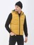 Sarı Regular Fit Kapüşonlu Casual Dokuma Spor Yelek 5