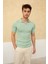 Erkek Fitilli Polo Yaka Triko T-Shirt 2