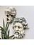 Laocoön'un Efsanesi ve Atina Kahramanı Eskitme Duvar Heykeli 2'li Set, Ev Ofis Duvar Dekoru, Hediye 1
