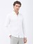 Beyaz Slim Fit Casual %100 Pamuk Gömlek 1
