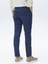 Lacivert Slim Fit Denim Pamuk Karışımlı Pantolon 4