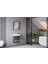Gloria 50 cm Antrasit Gri Banyo Dolabı 1
