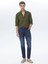 Lacivert Slim Fit Denim Pamuk Karışımlı Pantolon 1