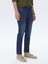 Lacivert Slim Fit Denim Pamuk Karışımlı Pantolon 3