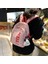 Schoolbag Kadın Üniversite Öğrencisi Moda Mini Sırt Çantası Üniversite Tarzı Çok Yönlü Basit Hafif Seyahat Sırt Çantası (Yurt Dışından) 1