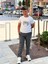 Çocuk Esnek Lastikli Bel Canvas 5 Cep Okul Pantolon 1