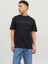Erkek Jjestar Bisiklet Yaka Baskılı T-Shirt 12234746 Siyah 2